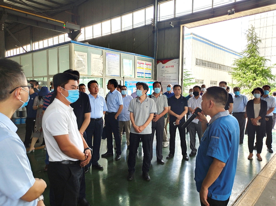 参会专家和代表考察当地优秀企业