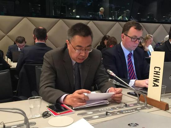 ▲张向晨（商务部网站）