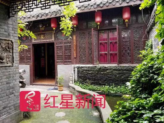 王燕茹家的院子