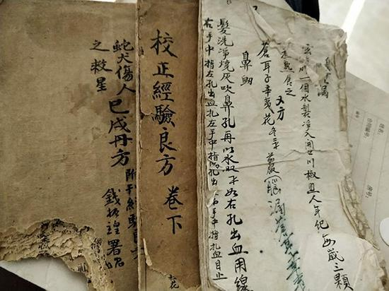 圭石堂的“祖传秘方”。 &nbsp;钱辉 供图