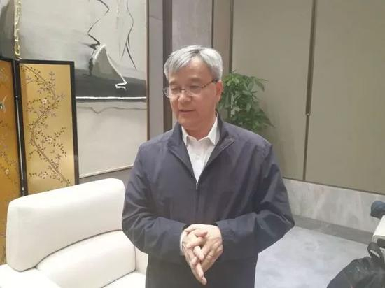 ▲中控集团创始人 褚健（每经记者&nbsp;沈溦 摄）
