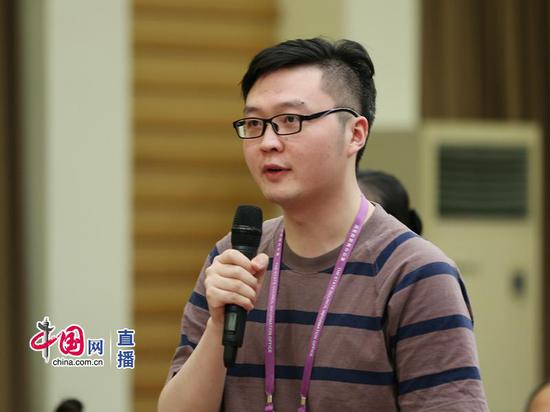 中国日报记者提问&nbsp;中国网 宗超 摄