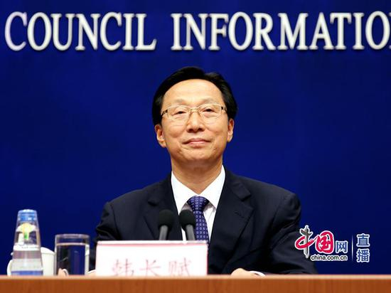 农业农村部部长韩长赋 中国网 宗超 摄