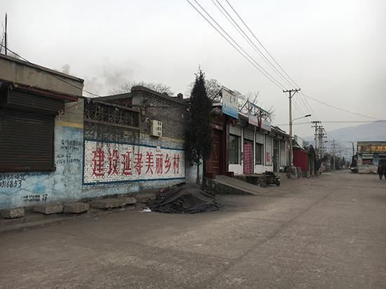 1月下旬的交城县柰林村 &nbsp;澎湃新闻记者 李闻莺 图