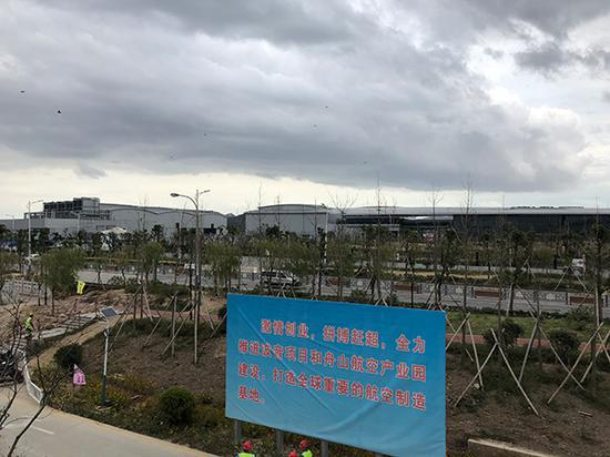波音737完工与交付中心现场建设图