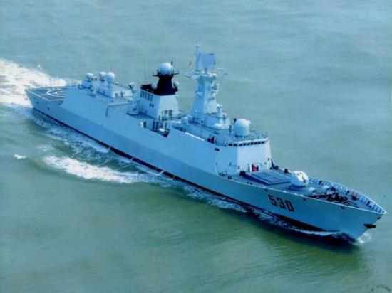 图为中国海军054A型护卫舰
