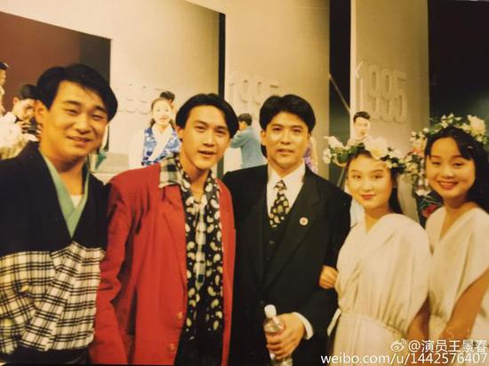当年王景春在上戏留影。图源艺人微博