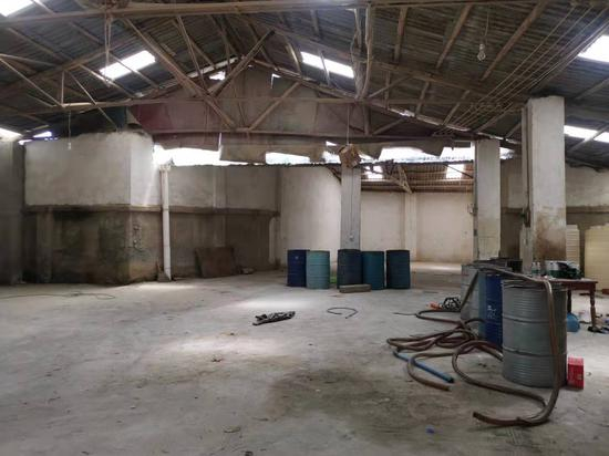 油库内景。摄影/新京报记者&nbsp;李玉坤