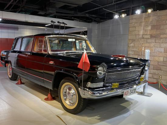 红旗CA770TJ。新京报记者 王琳琳 摄