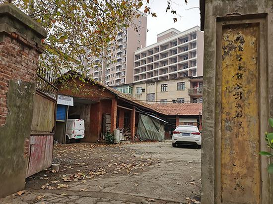 　劳荣枝曾任教的九江石油分公司子弟学校旧址。 澎湃新闻记者 朱远祥 图