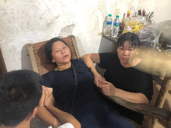 张玉环回家第一天，宋小女因激动过度昏倒。本文图片均为澎湃新闻记者 卫佳铭 图