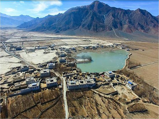 日喀则经济开发区现状图。 本文图片均为&nbsp;日喀则经济开发区筹委会 供图