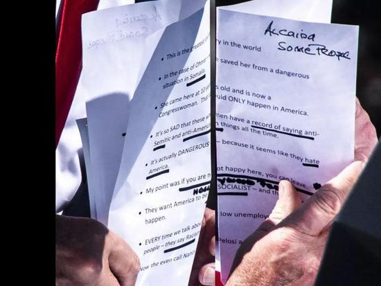 特朗普将基地组织的名字“Al-Qaeda”按照发音拼写为“Alcaida”