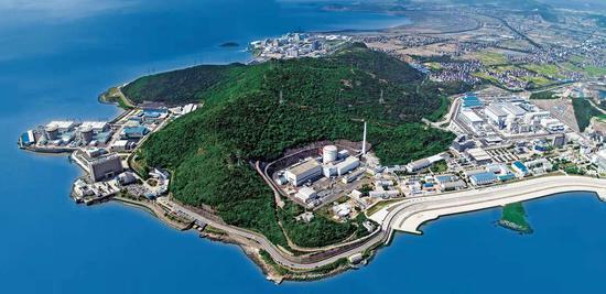 △1991年12月秦山核电站并网发电。