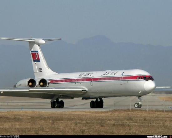 朝鲜高丽航空的伊尔-62客机（资料图）