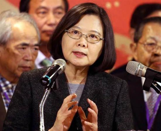 蔡英文（图片来源：台媒）