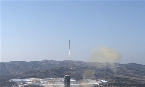 “科幻世界号”AI卫星（星时代-8）在太原卫星发射中心成功发射