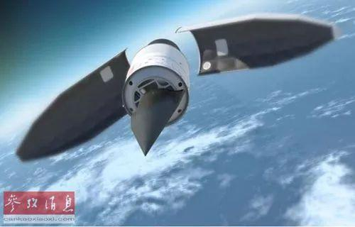 ▲美国国防部研发的高超音速飞行器HTV-2构想图