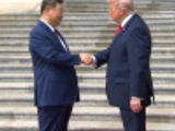 习近平举行仪式欢迎美国总统特朗普访华