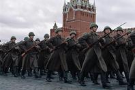 莫斯科举行阅兵纪念1941年红场阅兵78周年