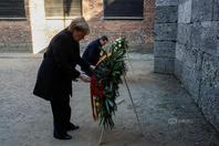 德国总理默克尔上任14年来首访奥斯维辛集中营