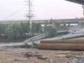 杭绍台高速绍兴城区段在建桥梁局部垮塌 吊车被埋压无人伤亡