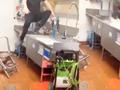 美国一快餐店工作人员跳进洗碗池全身泡水 挨批后辩解只为开心