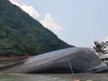 5000吨川籍货船金沙江库区突发事故断为两截 3人失联正在施救