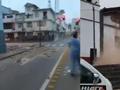秘鲁北部发生7.3级地震:房屋剧烈摇晃损毁 居民从睡梦中惊醒逃生