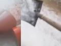 注意防范!山东多地遭遇冰雹雷电:冰球从空中砸下 堆积满地