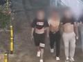 团伙深夜入室盗窃后嚣张离场 作案全程被监控记录