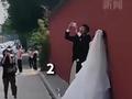 氛围感拉满!新生军训遇新人拍婚纱照齐声送祝福