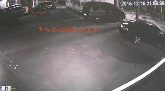 民警负伤追击