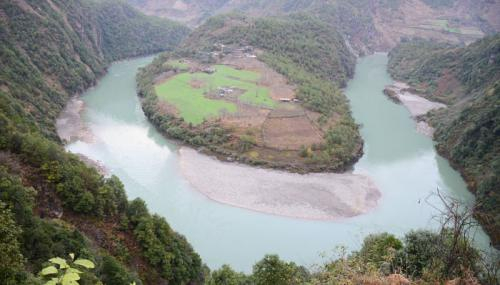 怒江第一湾。摄影：谢玉娟