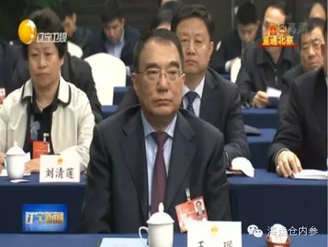 王珉昨日还出现在辽宁代表团里