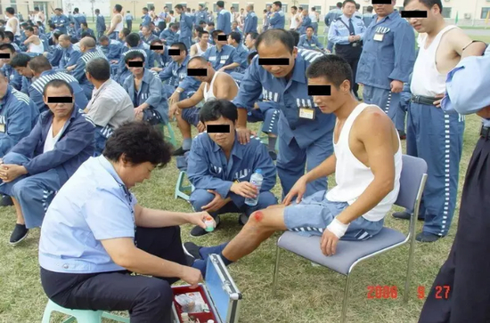 翻新前的操场