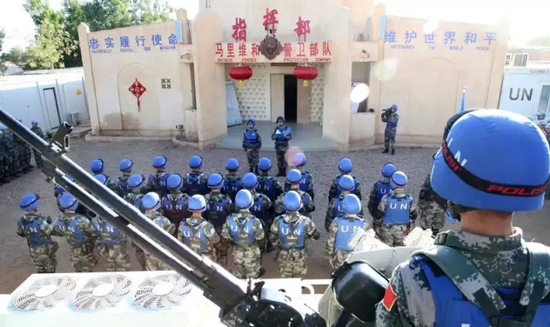 维和部队指挥部。杨华文（@dabingxiaozhen）供图