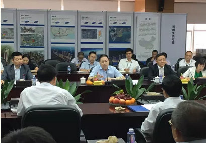 姚振华接待前来考察的汕头市委书记陈良贤及各地潮汕商会负责人