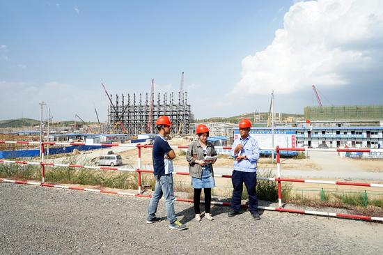 建设中的榆佳工业园区，总规划控制面积65平方公里。