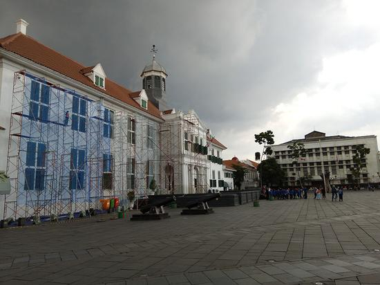 　　雅加达老城区法塔希拉广场南侧的印尼历史纪念博物馆。