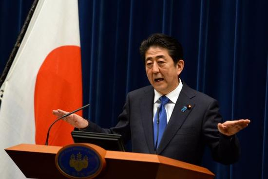 资料图片：日本首相安倍晋三 新华社发