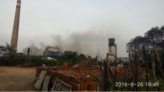 图：村民于8月26日拍摄的照片