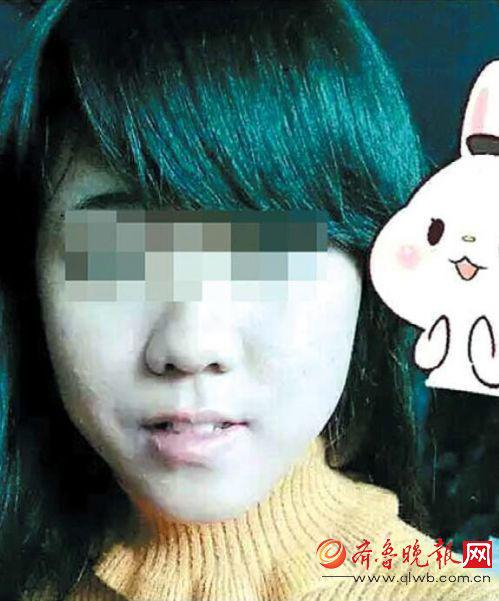 娜娜生前自拍照（家人供图）