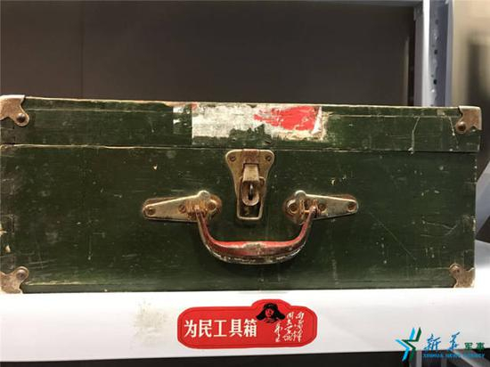 ↑中队为民服务的工具箱。新华社记者陈曦 摄