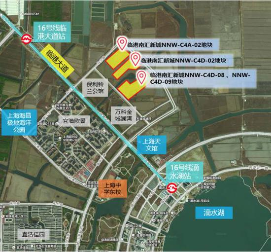 ▲地块位置示意图