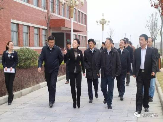 陈舜曾在陕西富平县调研