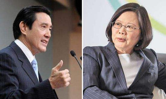 　　受访的台湾民众认为蔡英文比前任马英九，在两岸关系的表现上变差的比例高达51.2%，认为变好的只有3.7%。（台媒图）