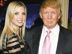 伊万卡与父亲特朗普