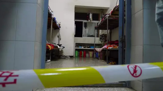 4月6日，案发地点太伏中学505寝室。新京报记者 曹晓波 摄