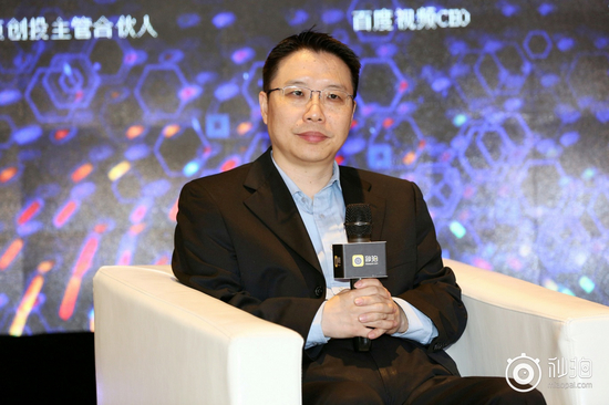  图为百度视频CEO胡浩